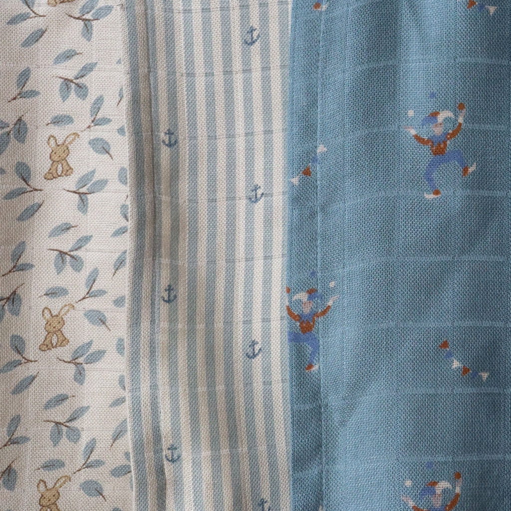 nuuroo - Stofbleer - 2-pak - 100% økologisk bambus - 60x60 cm - Celebration