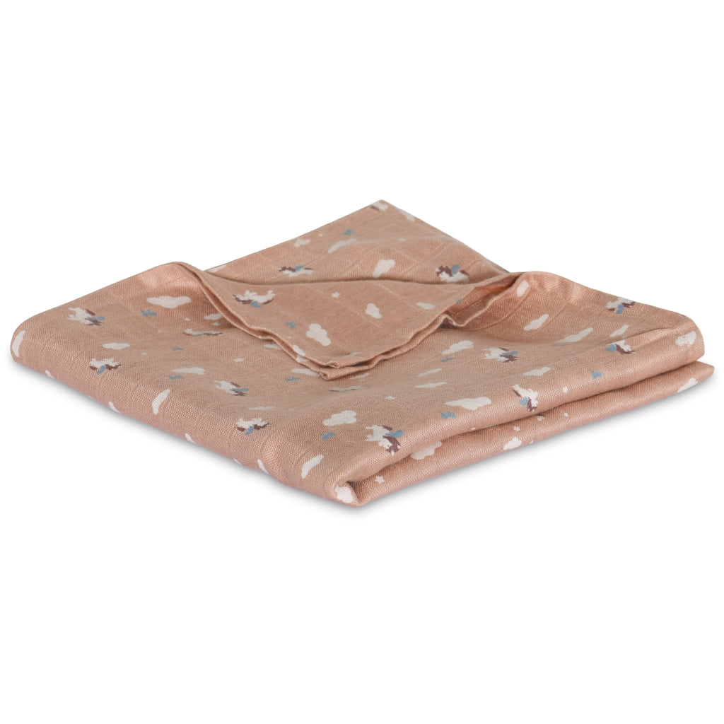 nuuroo - Svøb - 100% økologisk bambus - 110x110 cm - Unicorn Sky