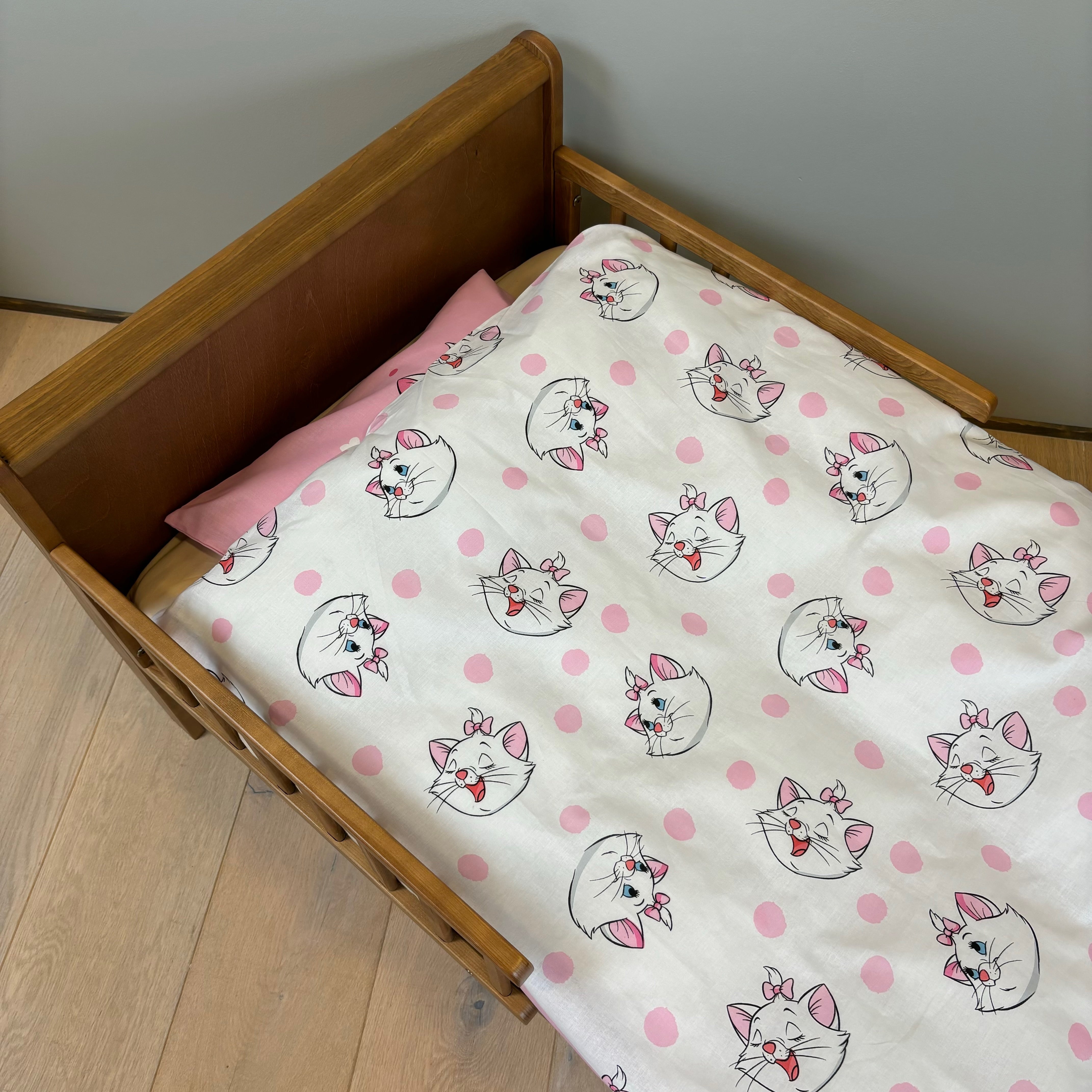 B - Junior sengetøj - 100% Bomuld - 100x140 cm - Aristocats