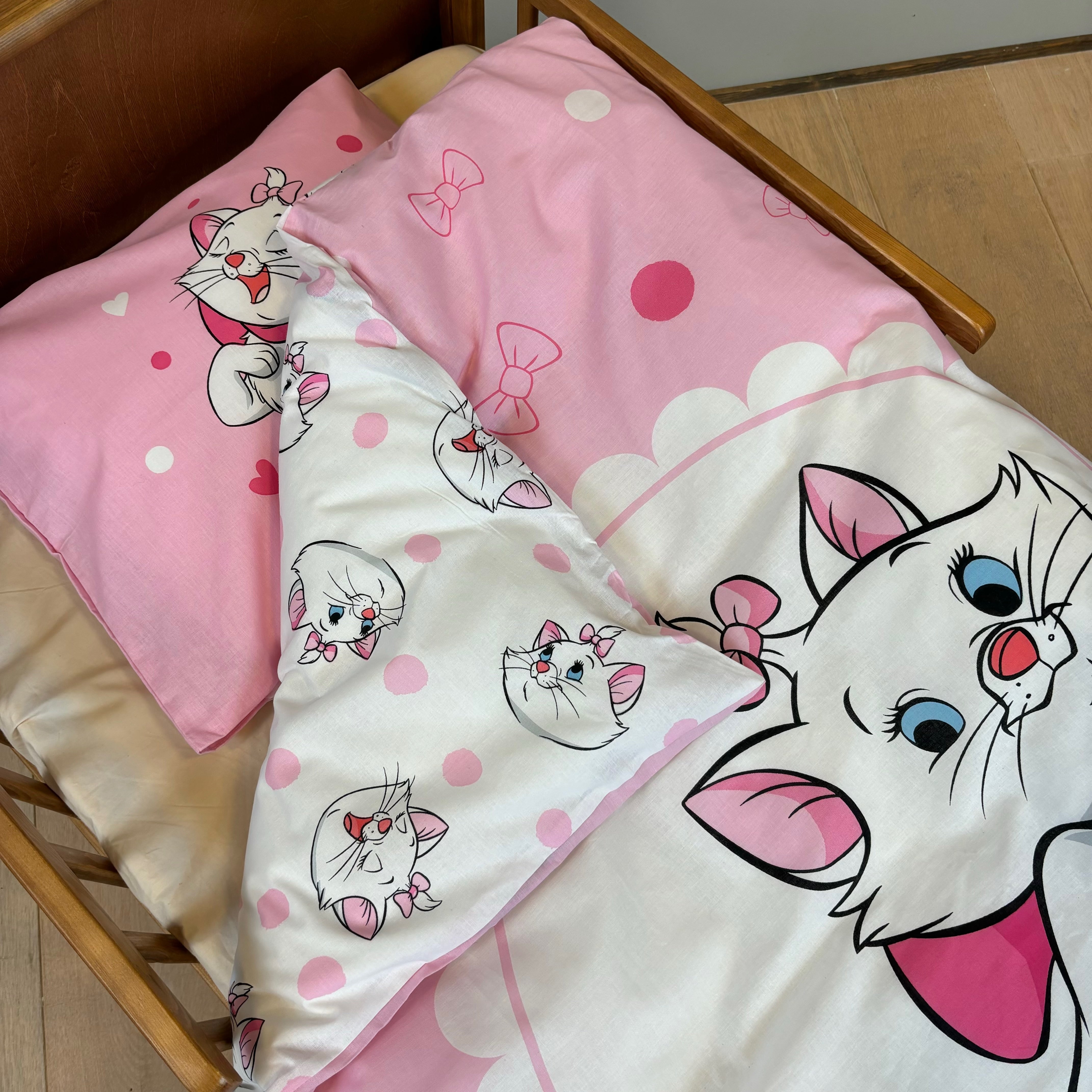 B - Junior sengetøj - 100% Bomuld - 100x140 cm - Aristocats