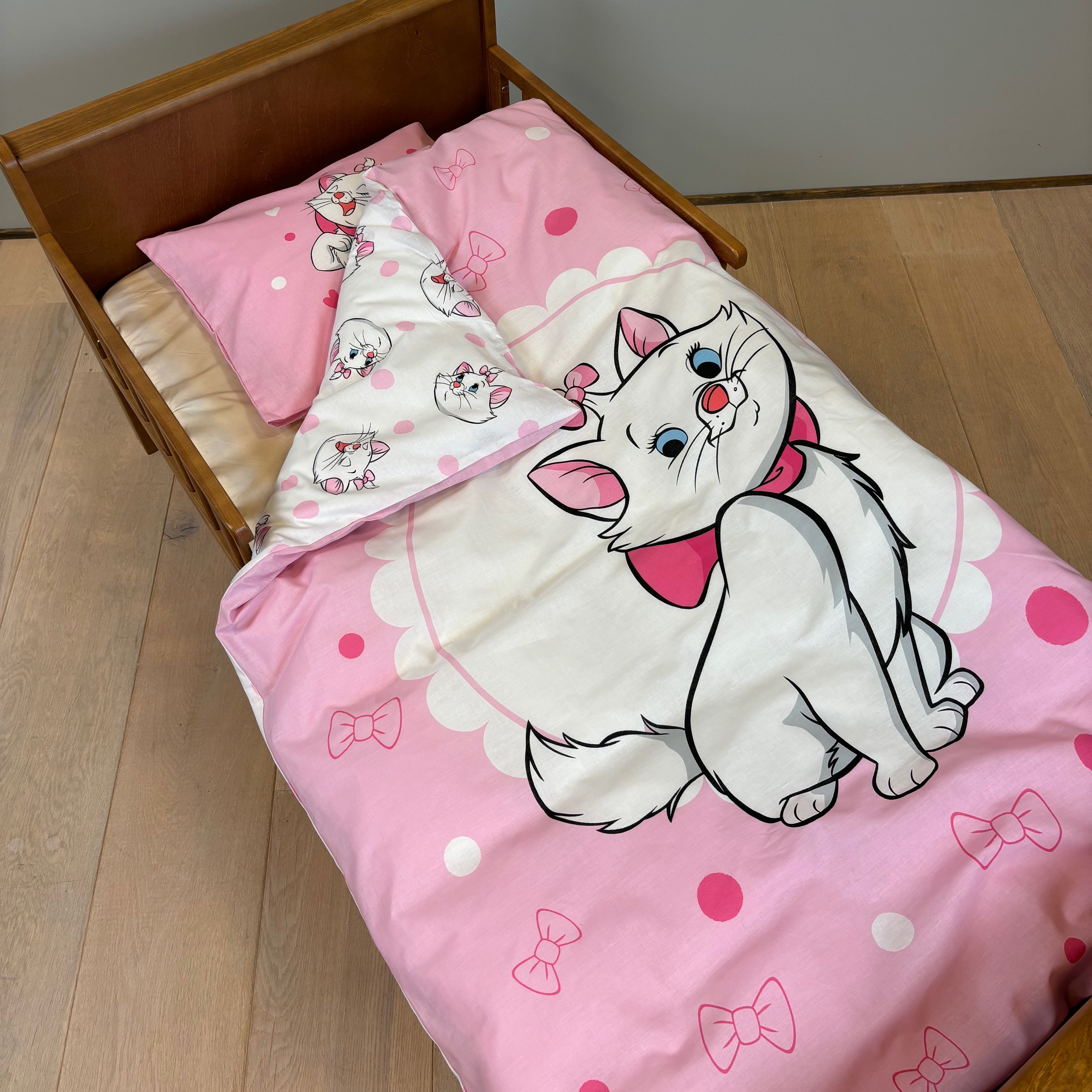 B - Junior sengetøj - 100% Bomuld - 100x140 cm - Aristocats