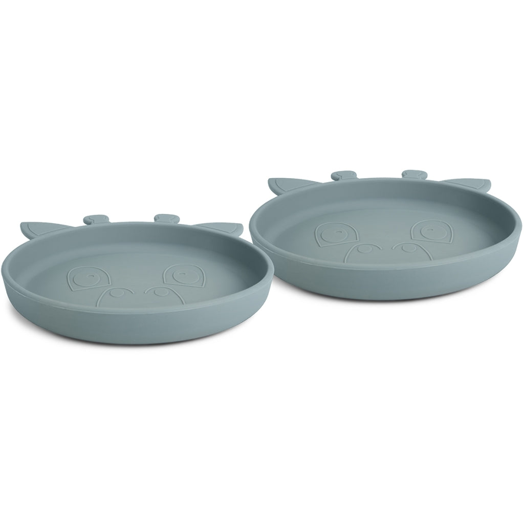 nuuroo - Silikone tallerken - 2-pak - 100% LFGB silikone - Lead
