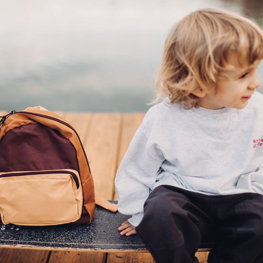 nuuroo - Rygsæk til børn - Børnehavetaske - Yellow Block