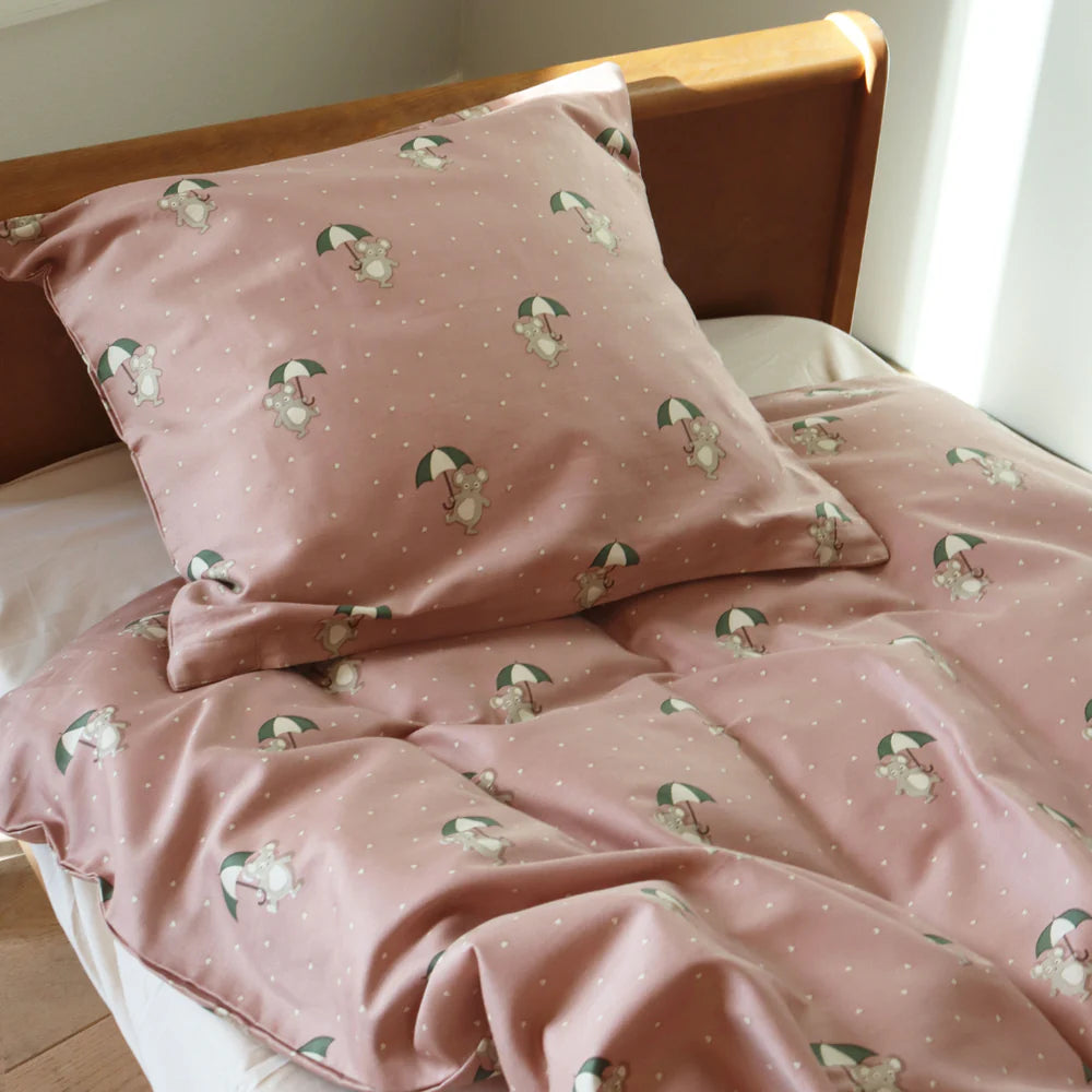 nuuroo - Junior sengetøj - 100% økologisk bomuld - Umbrella