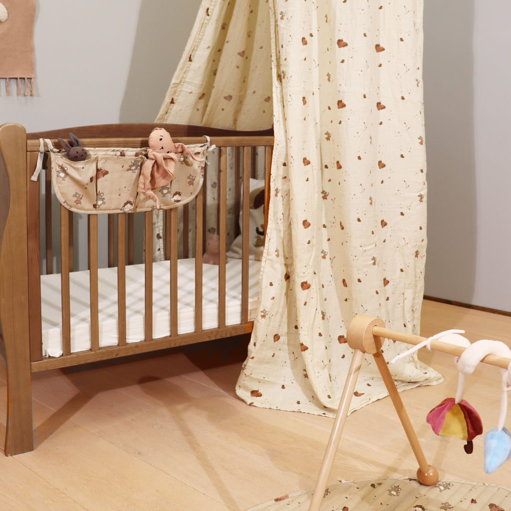 nuuroo - Sengehimmel i økologisk bomuld - Cream Unicorn