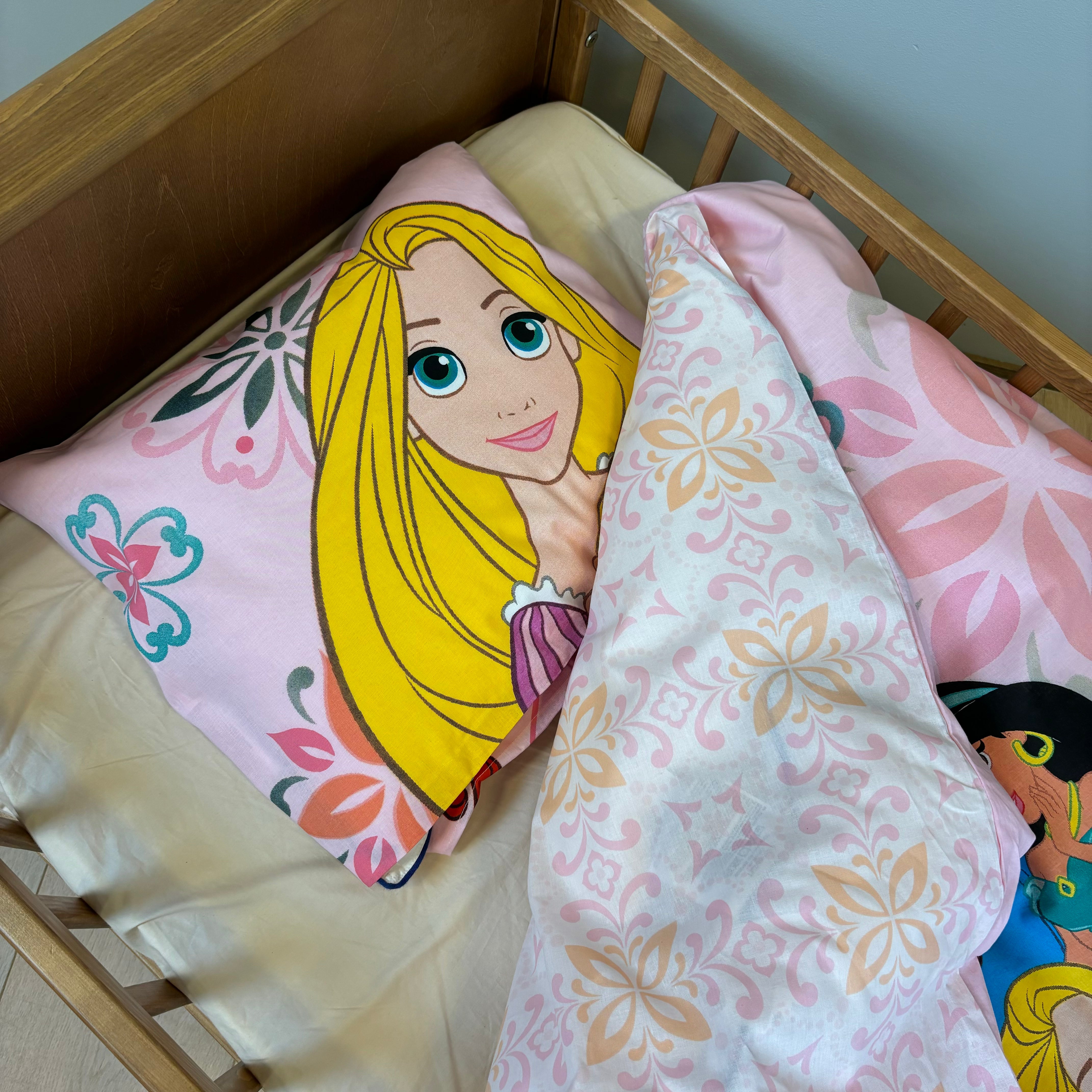 B - Senior sengetøj - Princess - 140x200 cm - 100% Bomuld