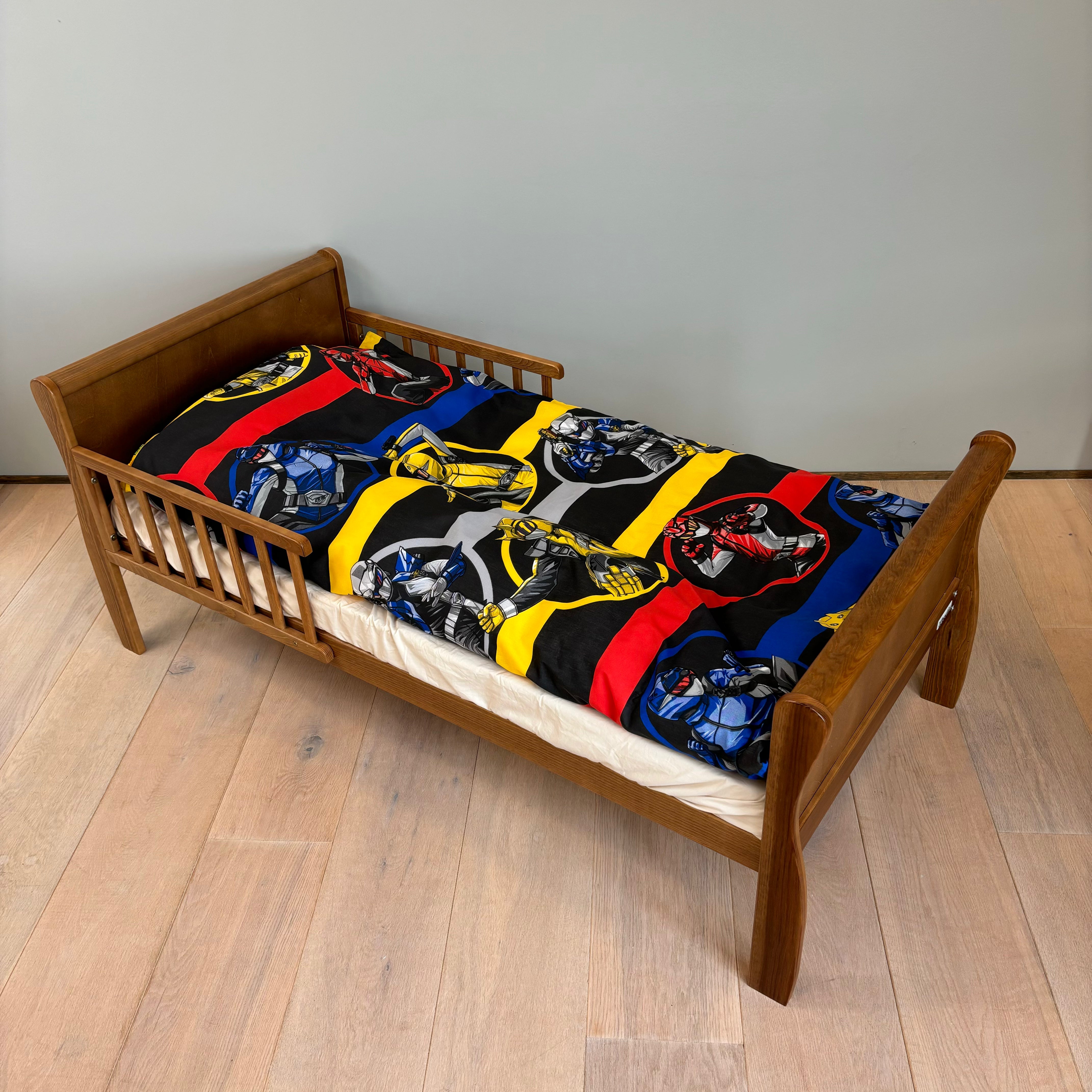 B - Junior sengetøj - Power Rangers - 100x140 cm - 100% Bomuld