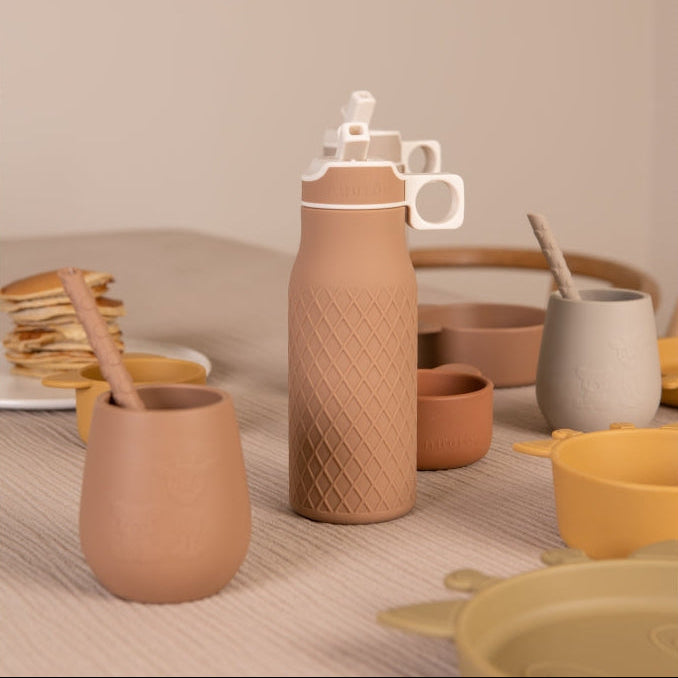 nuuroo - Silikone kop til børn - 100% LFGB silikone - Chocolate Malt