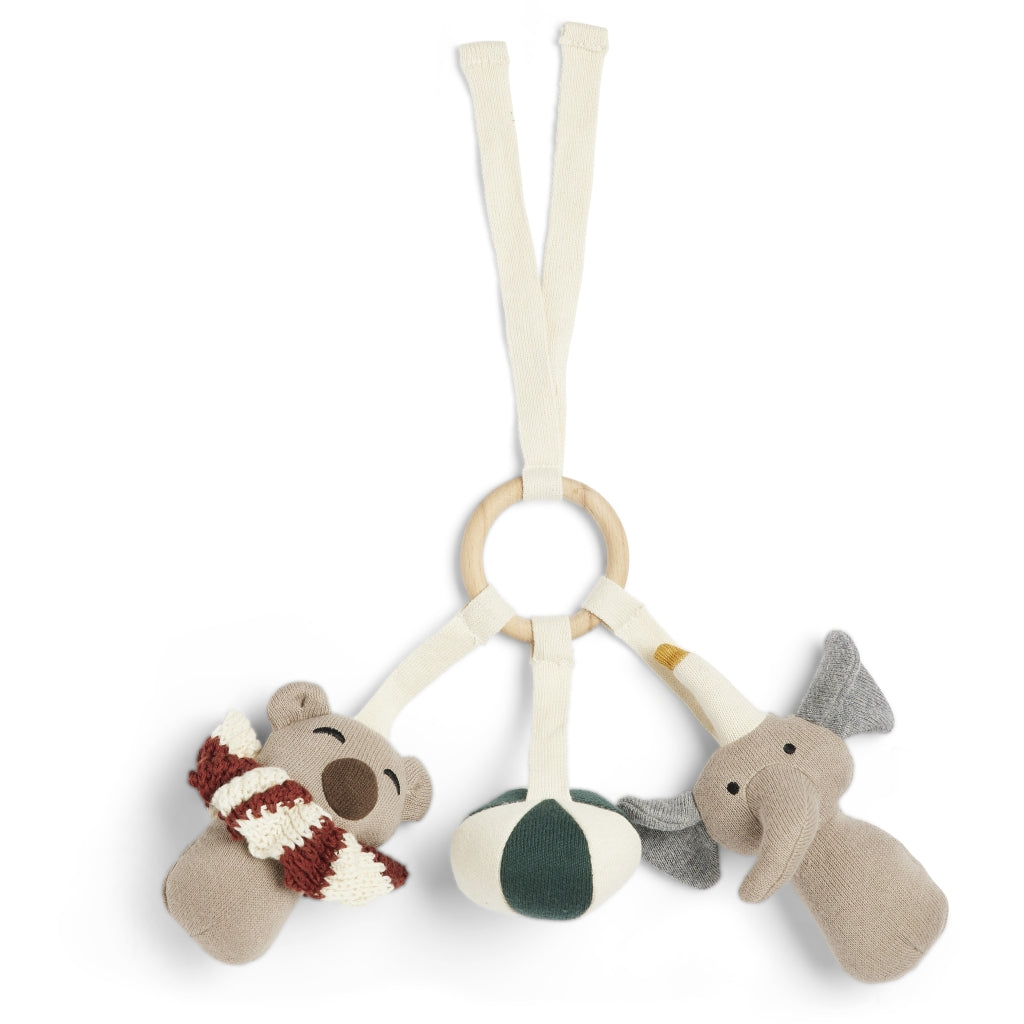 nuuroo - Aktivitetslegetøj til stativ - Økologisk bomuld