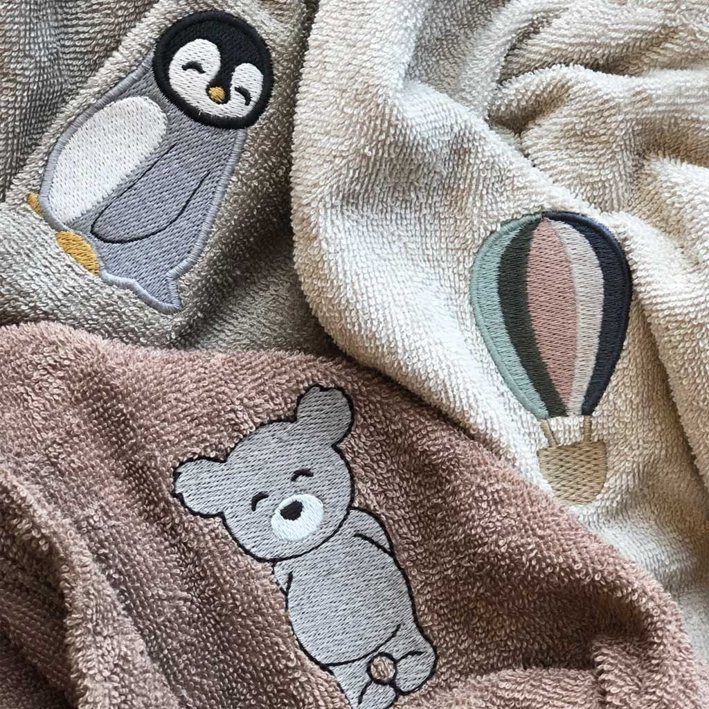 Petu Petu - Badekåbe til børn - 3-4 år - Bomuld - Luftballon