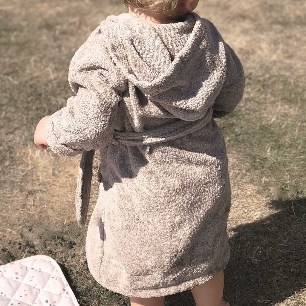 Petu Petu - Badekåbe til børn - 3-4 år - Bomuld - Pingvin