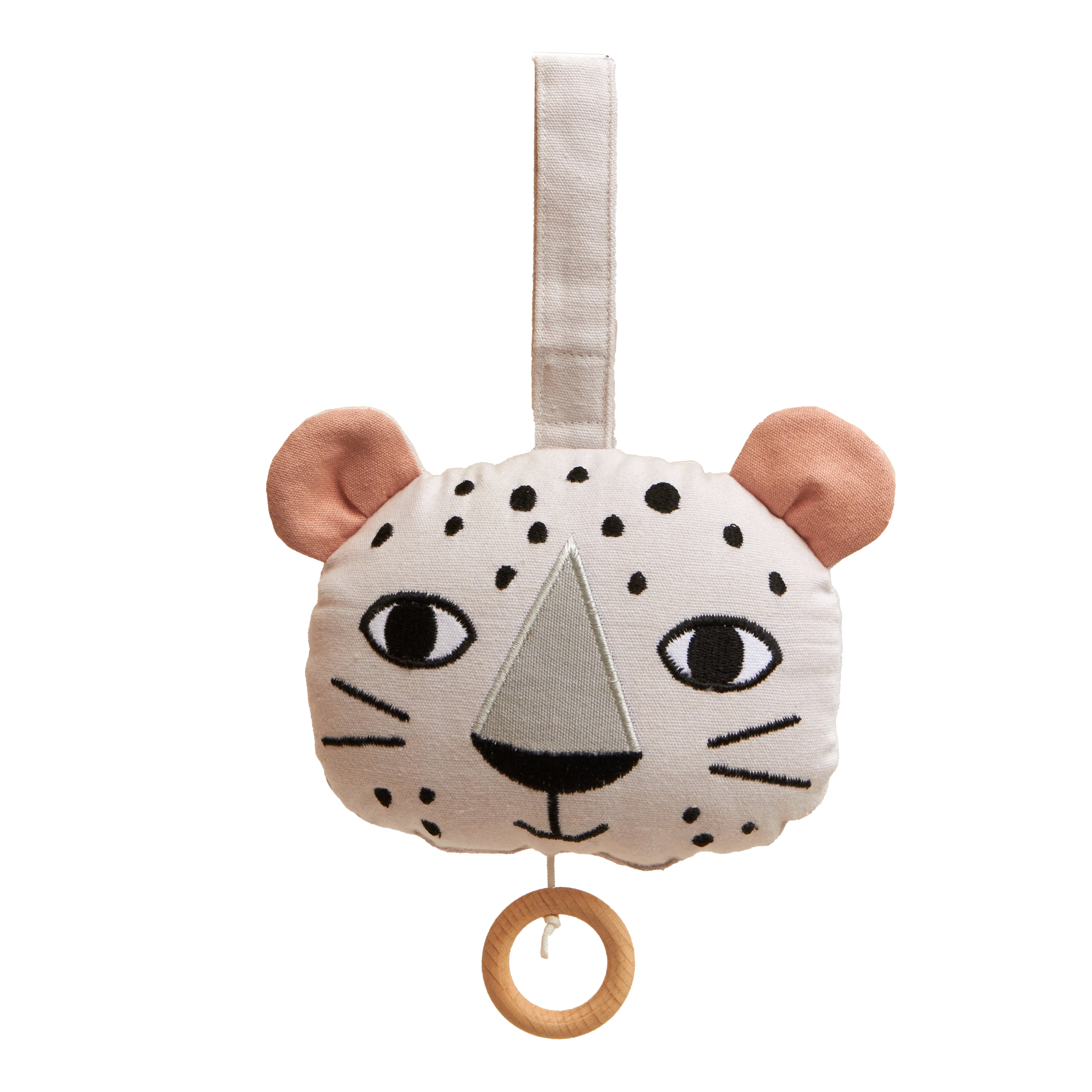 Roommate - Musikuro - Uro med Brahms' Lullaby - Økologisk bomuld - 17 cm