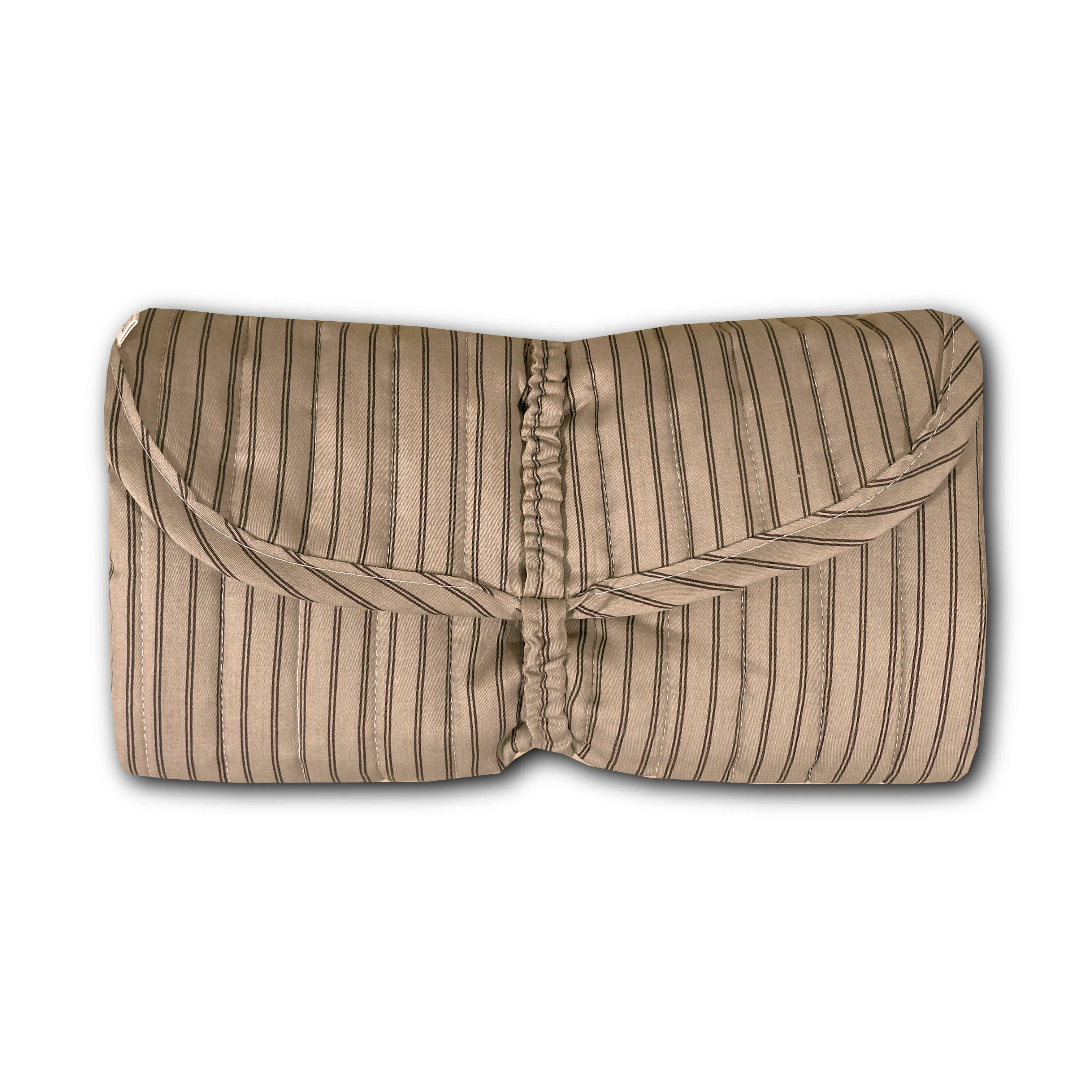 nuuroo - Pusleunderlag - 50x70cm - Økologisk bomuld - Cream Stripe