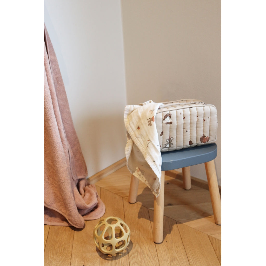 nuuroo - Toilettaske - Økologisk bomuld - 24x10 cm - Unicorn