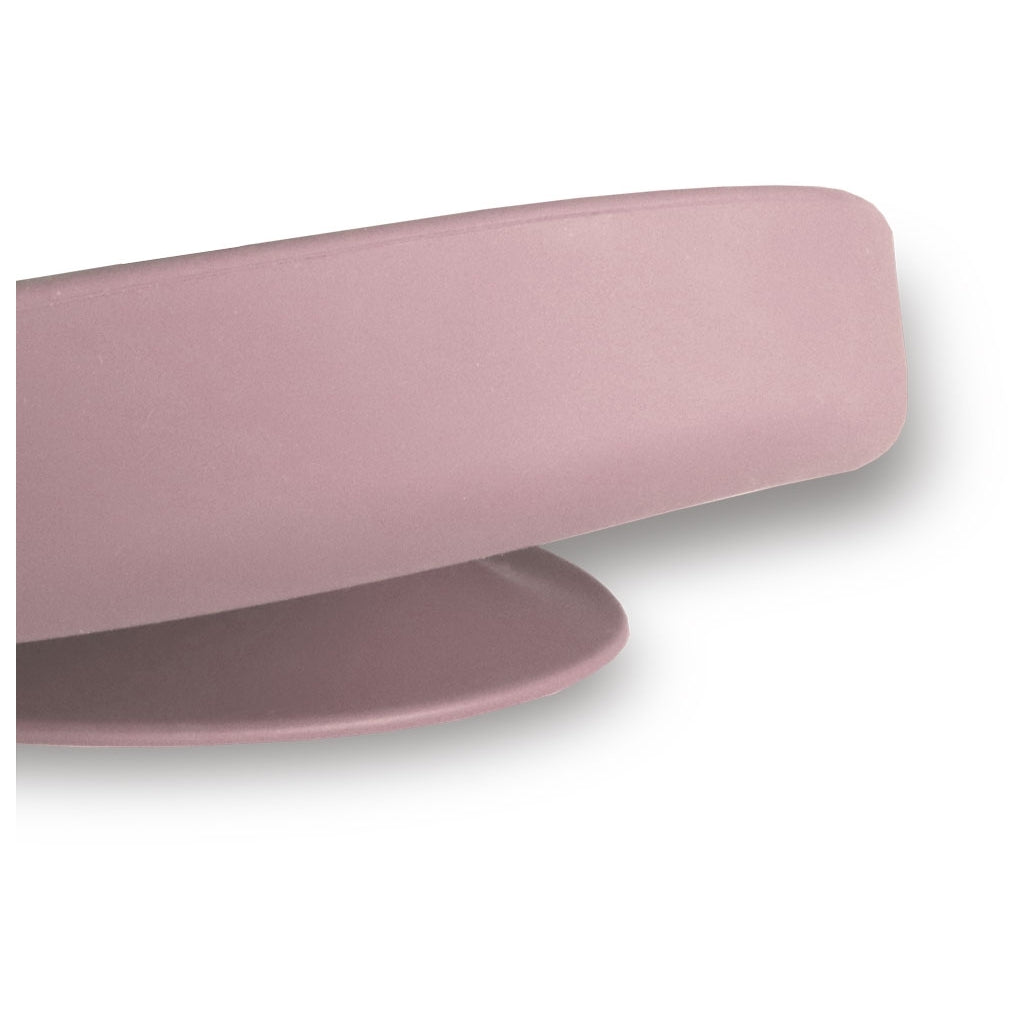 nuuroo - Ruminddelt silikone tallerken - 100% LFGB silikone - Woodrose