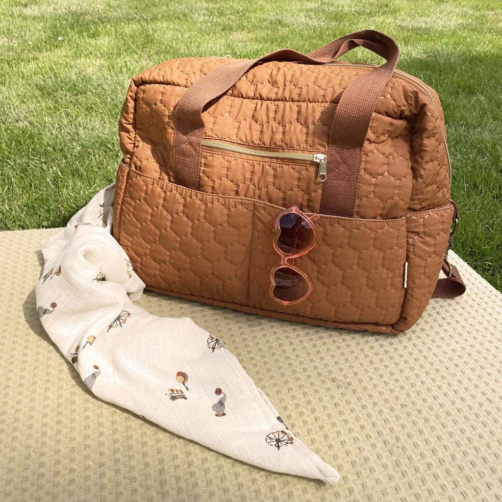 nuuroo - Pusletaske - Genanvendt polyester - Caramel Café