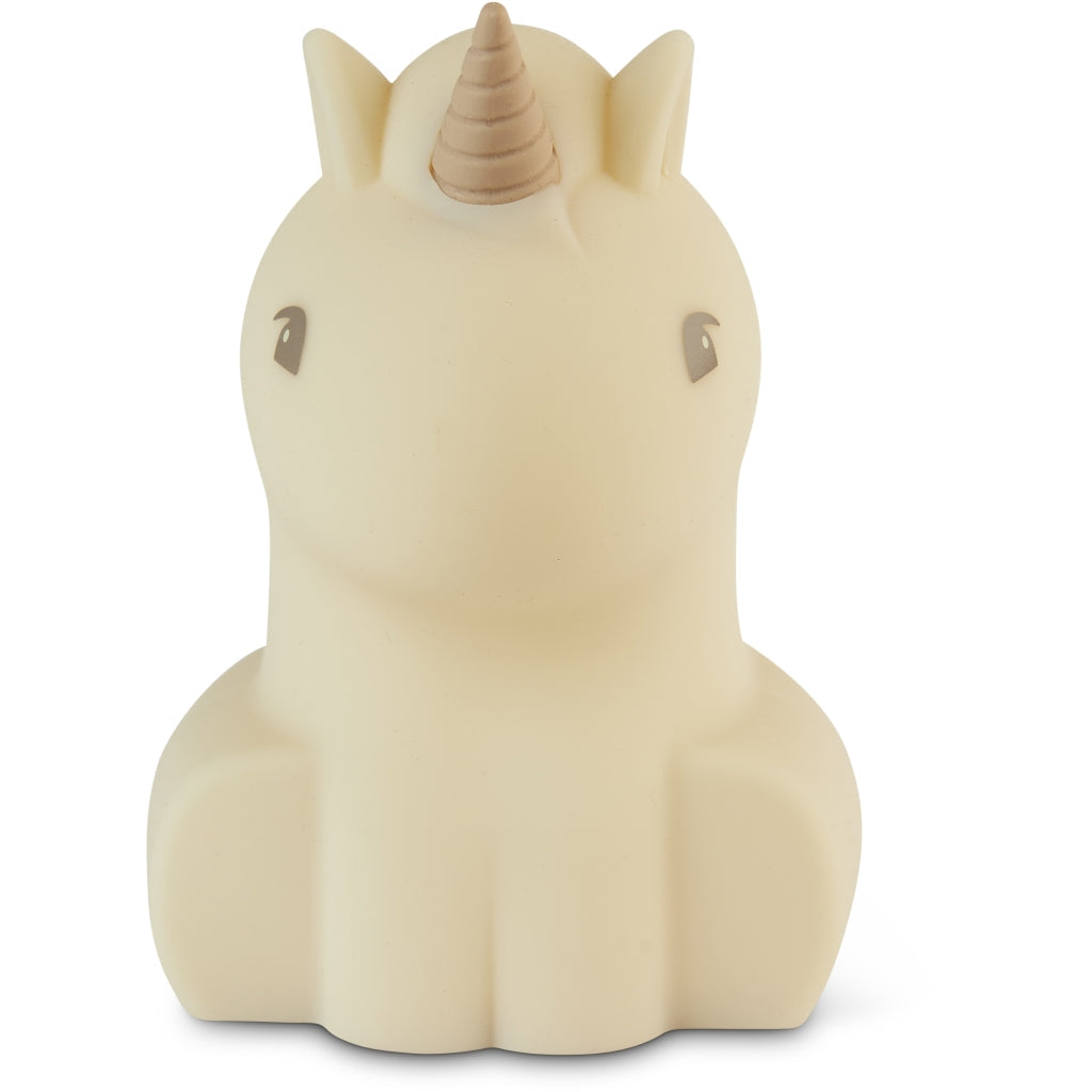nuuroo - Silikone natlampe - Vågelampe til børn - Cream