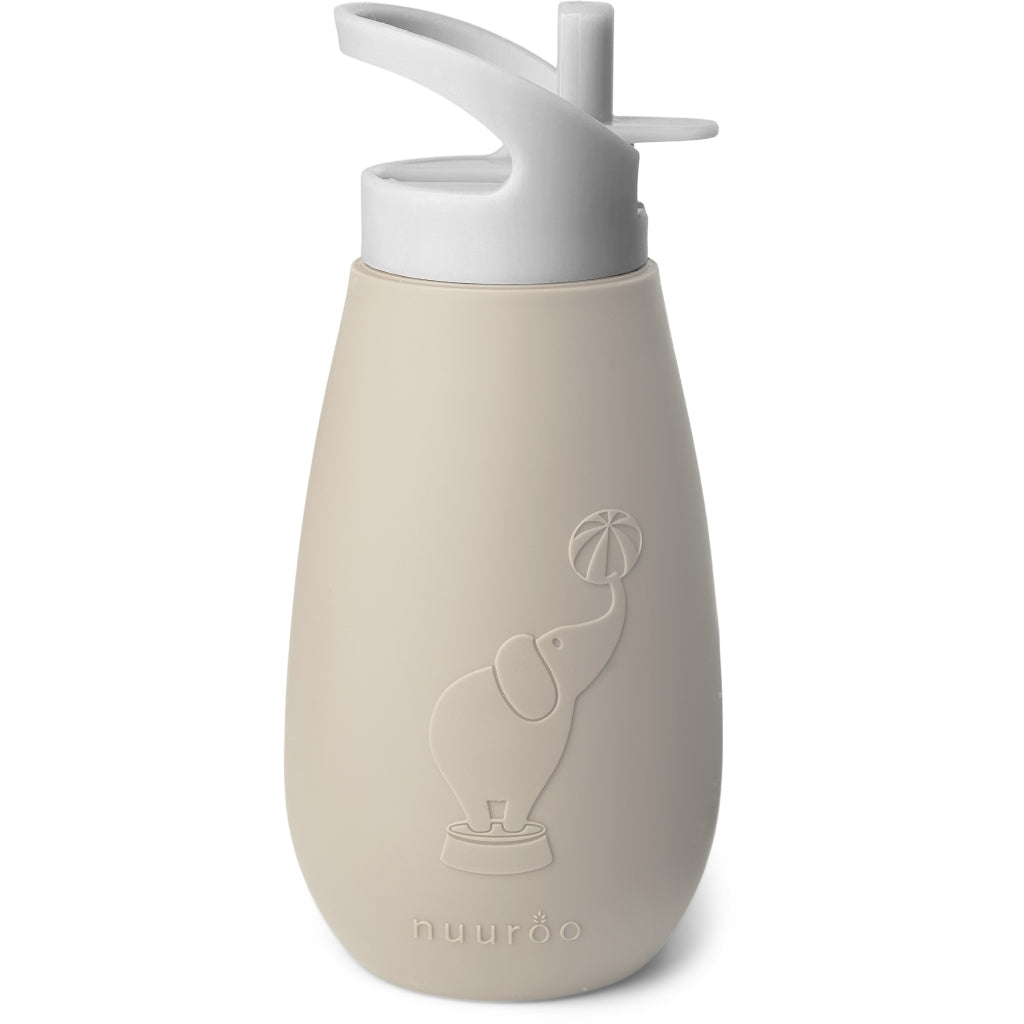 nuuroo - Silikone drikkeflaske - Vandflaske - 350 ml - Creme
