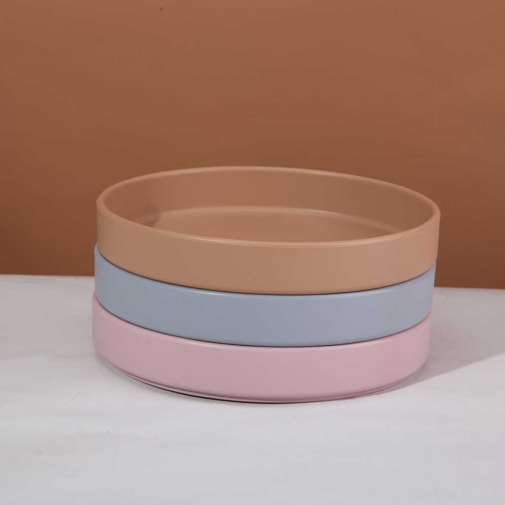 Petu Petu - Silikone tallerken til børn - Caramel