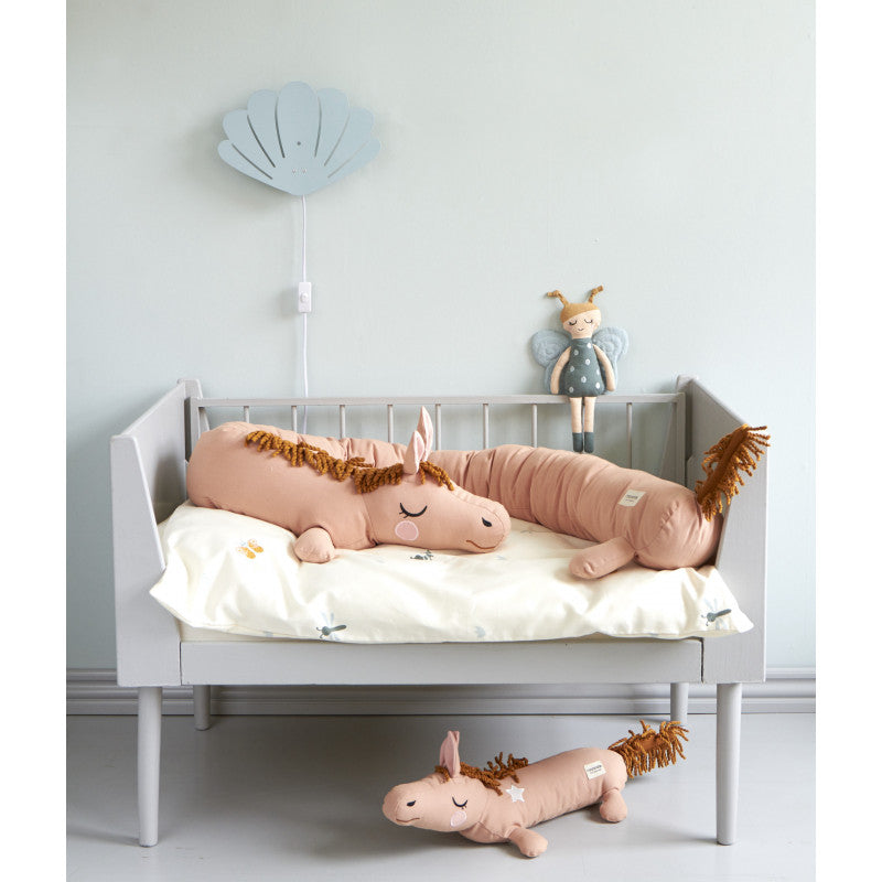 Roommate - Væglampe til børn - Musling - 22x32 cm - Blå