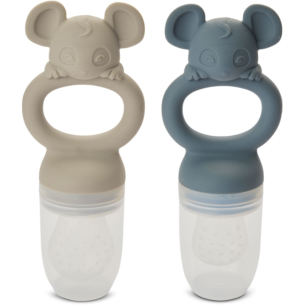 nuuroo - Silikone frugtsut 2-PAK - LFGB silikone - Bering Sea/Cobblestone