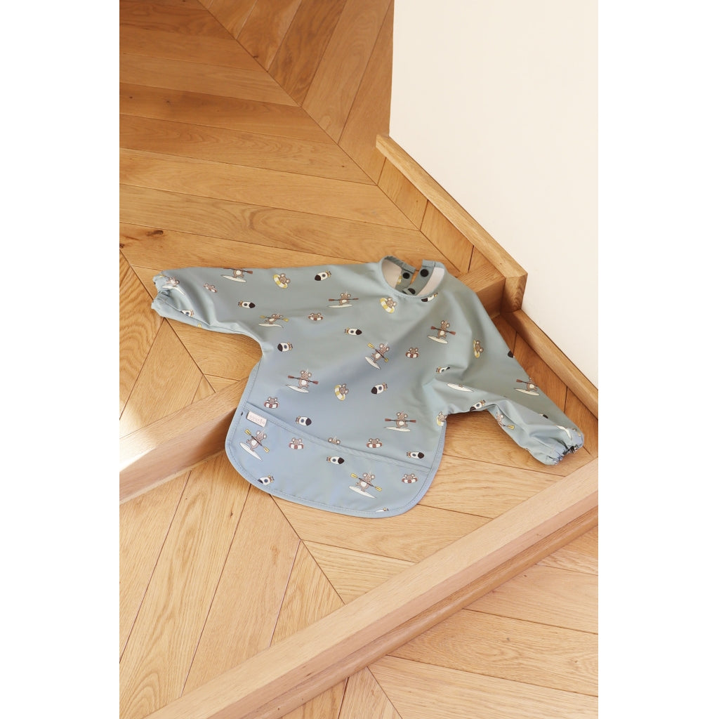 nuuroo - Spiseforklæde - Hagesmæk med ærmer - Surfer