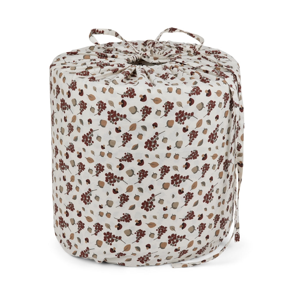 nuuroo - Blød sengerand - 360x30 cm - Økologisk bomuld - Autumn leaf