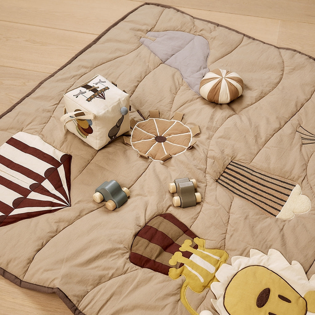 nuuroo - Træbiler i bøgetræ - 2-pak - Blå/grå