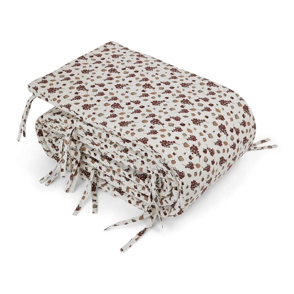 nuuroo - Blød sengerand - 360x30 cm - Økologisk bomuld - Autumn leaf