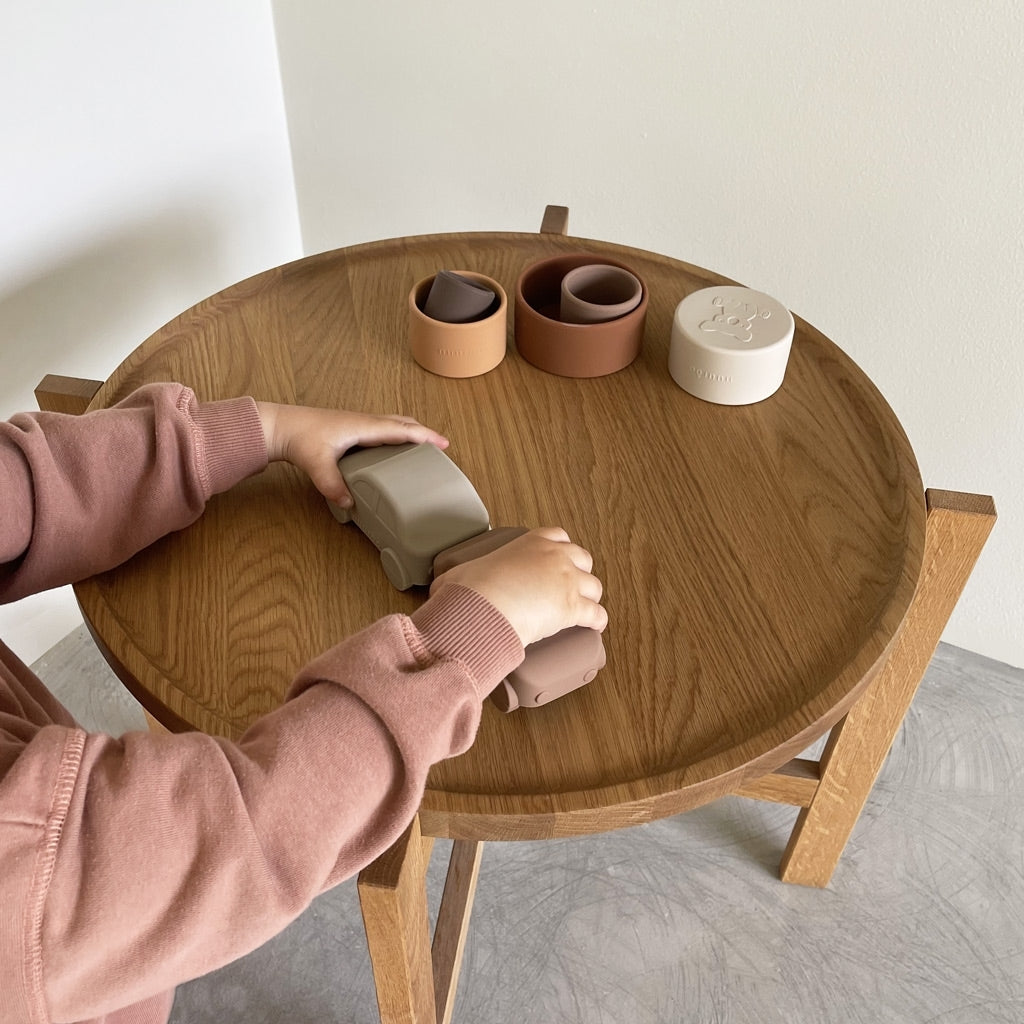 nuuroo - Silikone legebiler - 2-pak - Cobblestone Mix