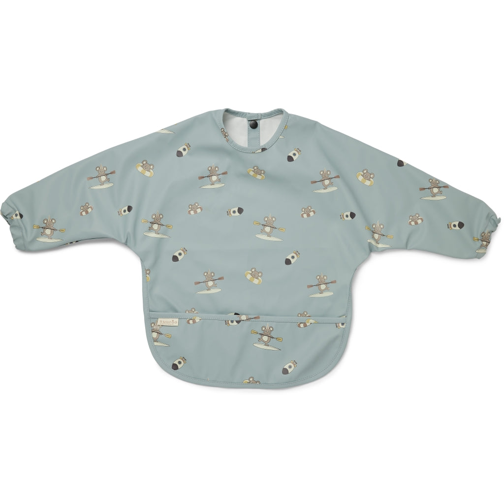 nuuroo - Spiseforklæde - Hagesmæk med ærmer - Surfer