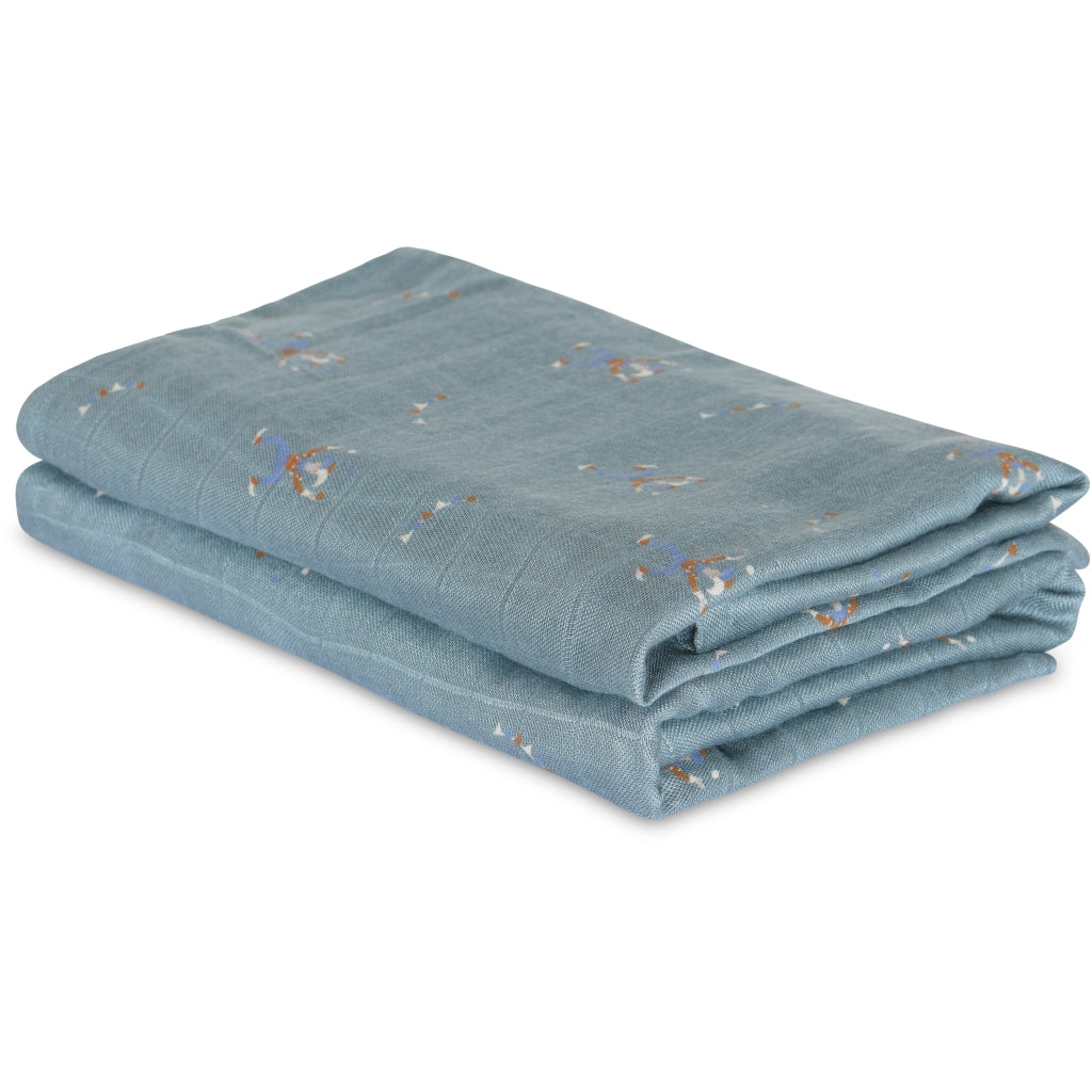 nuuroo - Stofbleer - 2-pak - 100% økologisk bambus - 60x60 cm - Celebration