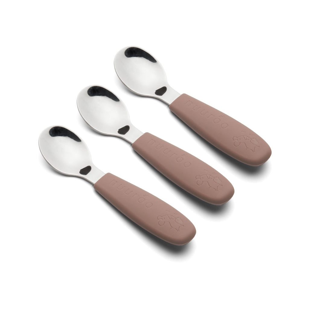 nuuroo - Skeer til børn - 3-pak - Børneskeer - Chocolate Malt