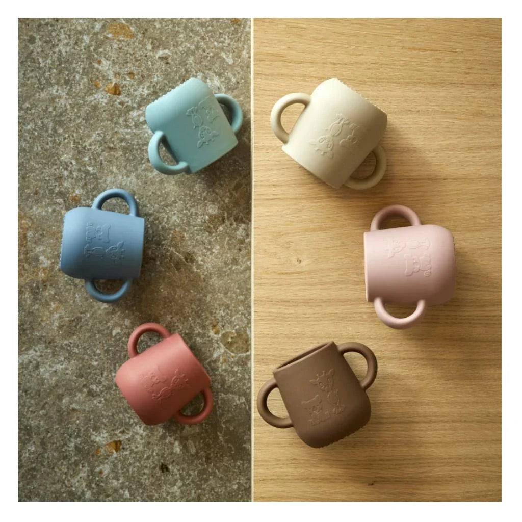 nuuroo - Silikone kop med hank til børn - 2-pak - 100% LFGB silikone - Bering Sea