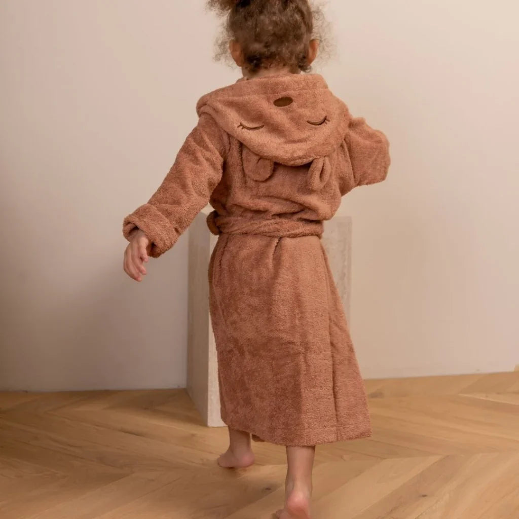 nuuroo - Frotté badekåbe til børn - 1-2 år - Økologisk bomuld - Cork
