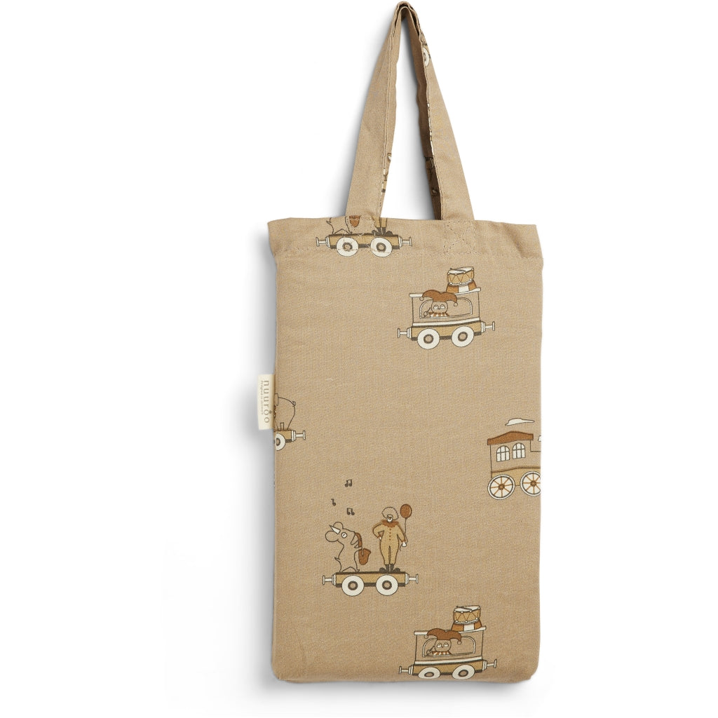 nuuroo - Junior sengetøj - 100% økologisk bomuld - Carnival train