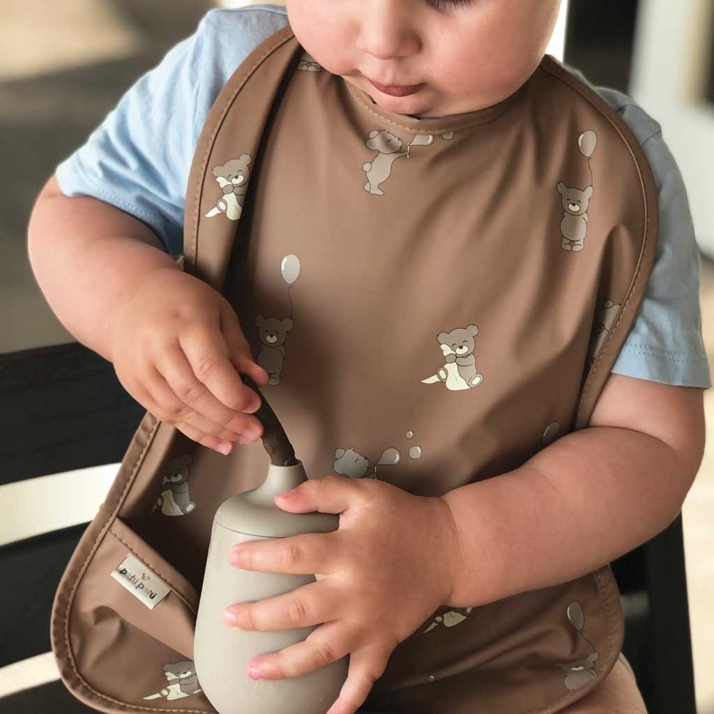 Petu Petu - Lang vandafvisende hagesmæk - Teddy