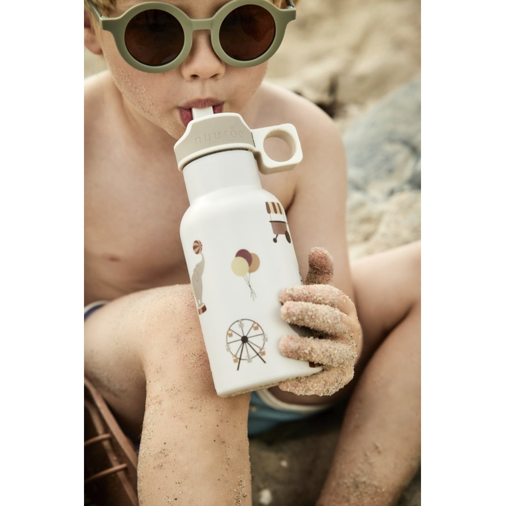 nuuroo - Termoflaske i rustfrit stål - Drikkeflaske - 350 ml - Circus