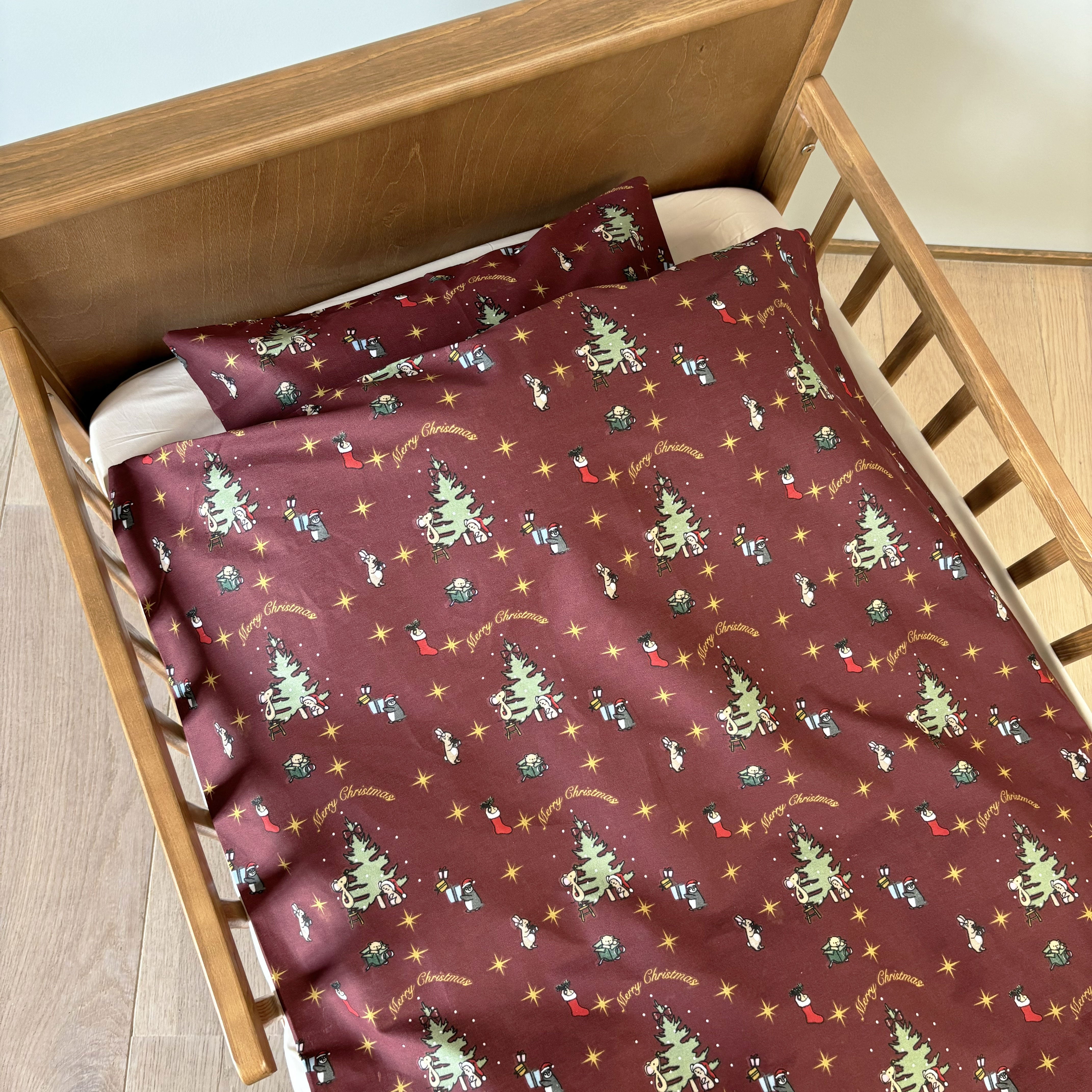 By Mats - Junior sengetøj - 100% Blødt bomuld - 100x140 cm - Christmas Eve
