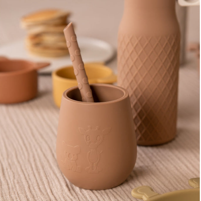 nuuroo - Silikone kop til børn - 100% LFGB silikone - Chocolate Malt