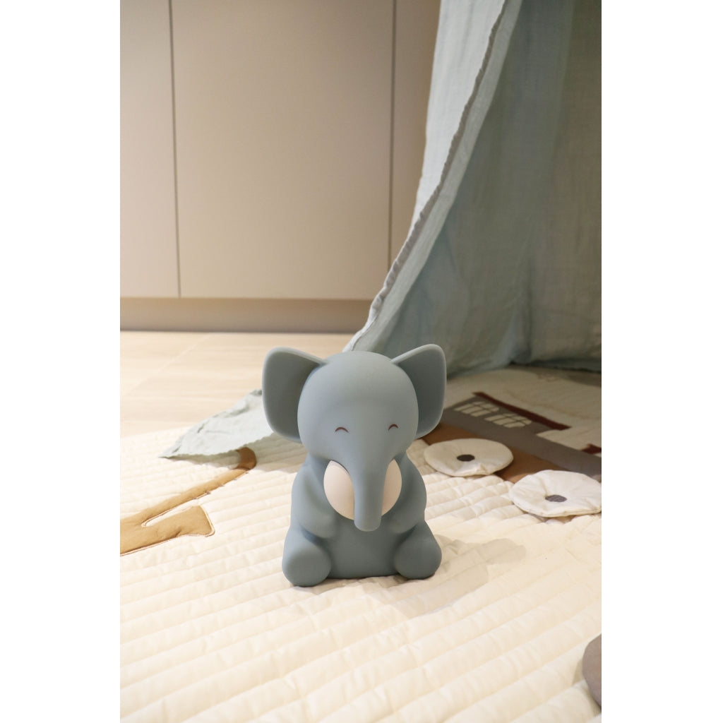 nuuroo - Silikone natlampe - Vågelampe til børn - Lead