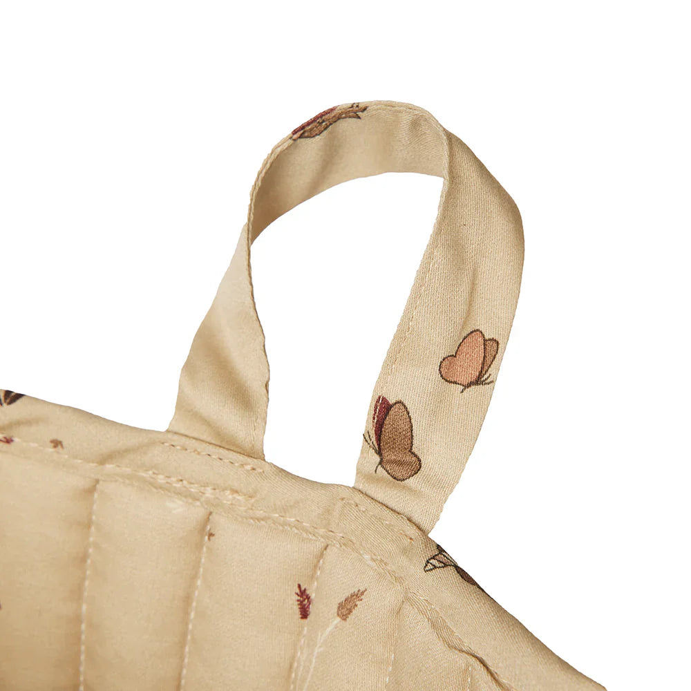 nuuroo - Quiltet opbevaringskurv - 2-pak - Økologisk bomuld - Unicorn