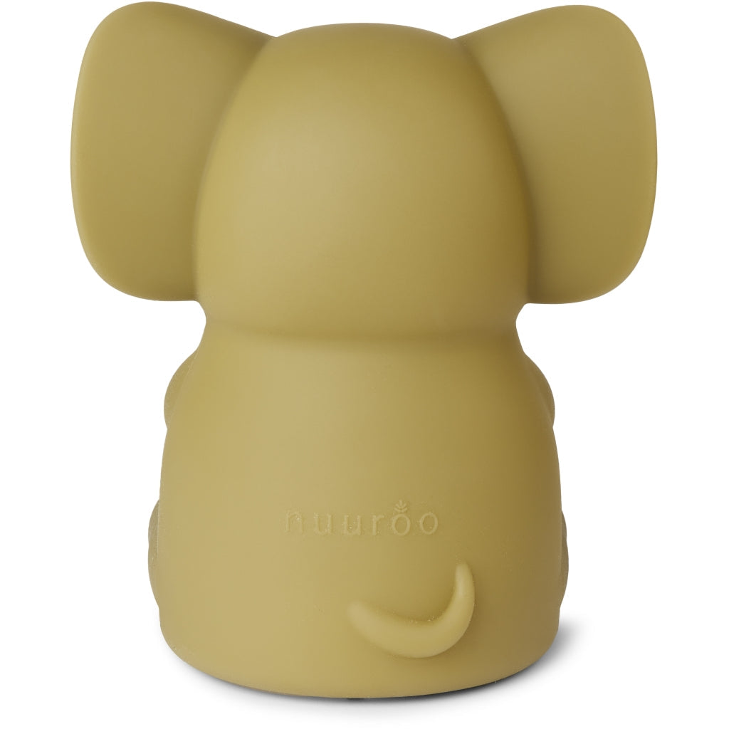 nuuroo - Silikone natlampe - Vågelampe til børn - Olive Green