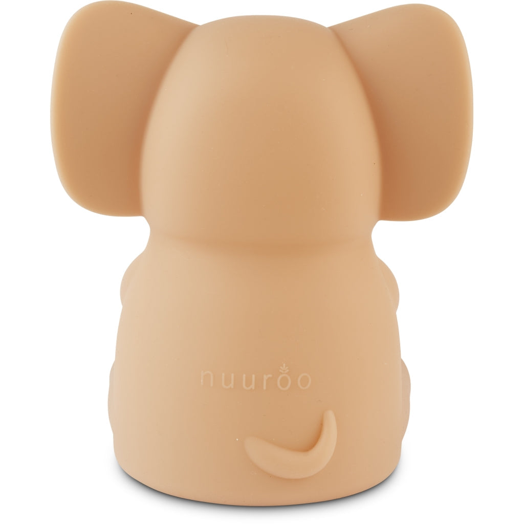 nuuroo - Silikone natlampe - Vågelampe til børn - Rose Dust